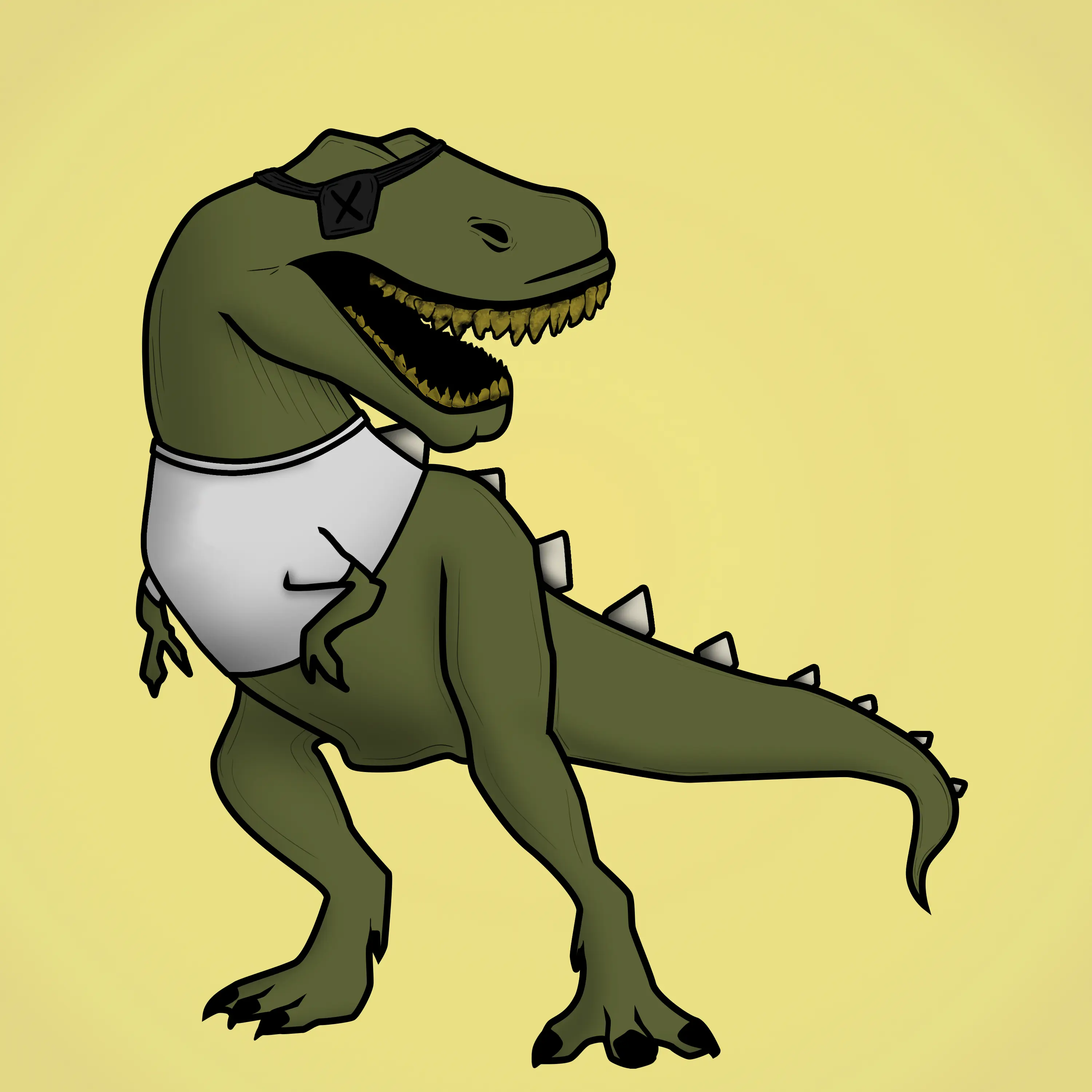 Algosaur Evolution #742 NFT on Algorand