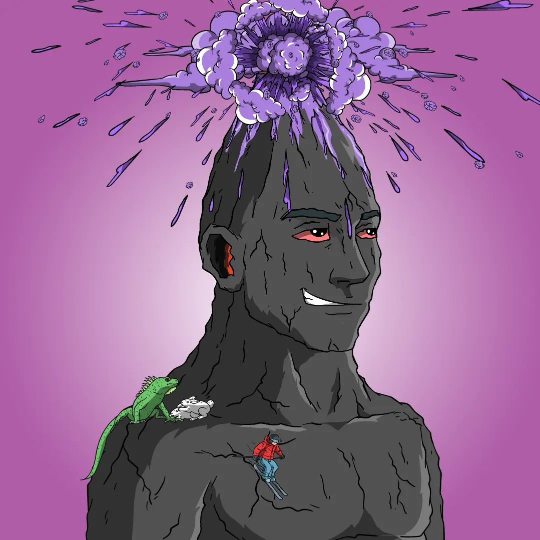 Volcano Boyz #860 NFT on Algorand