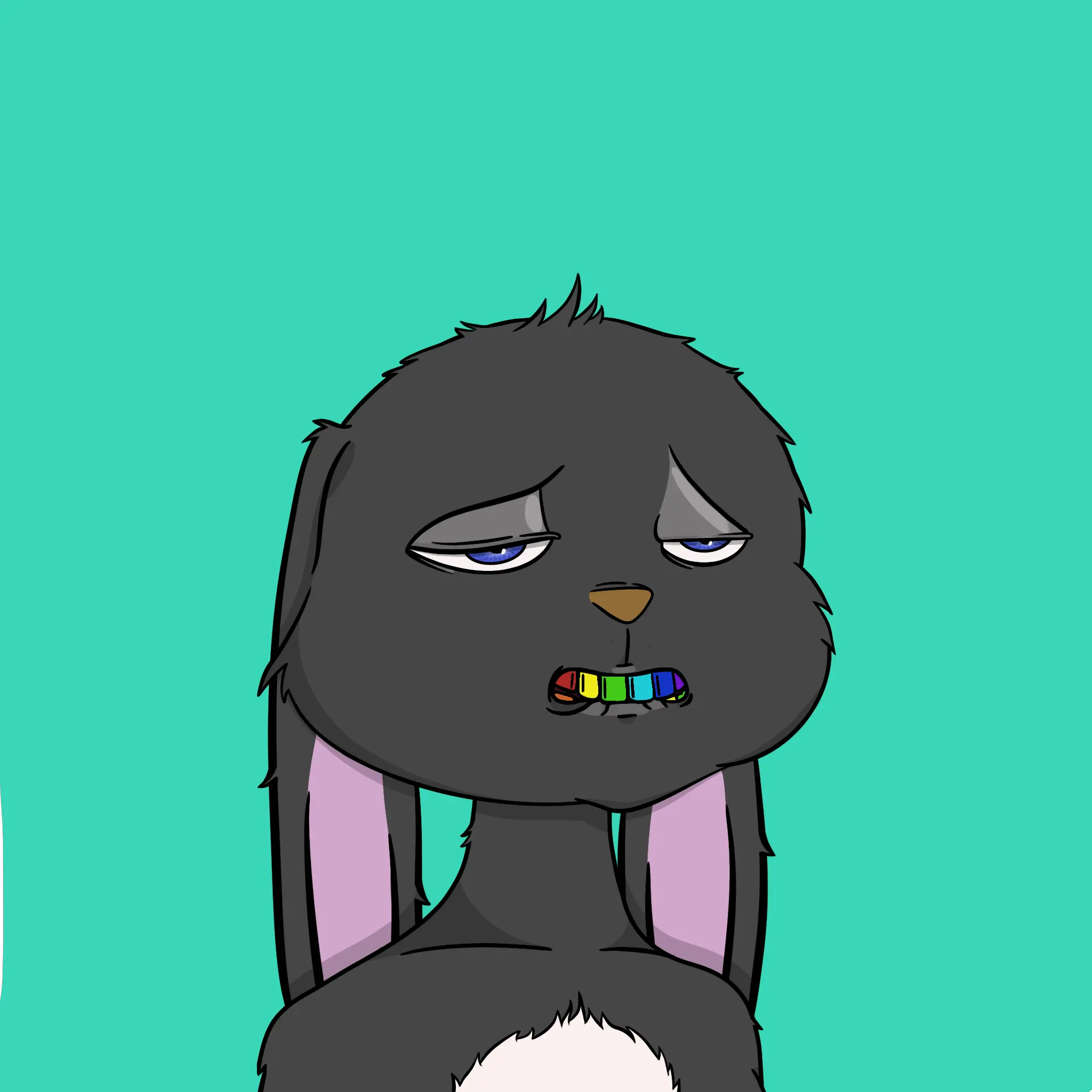 Bad Bunny Society #737 NFT on Algorand