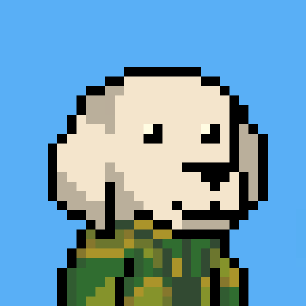 Pixel Pups #312 NFT on Algorand