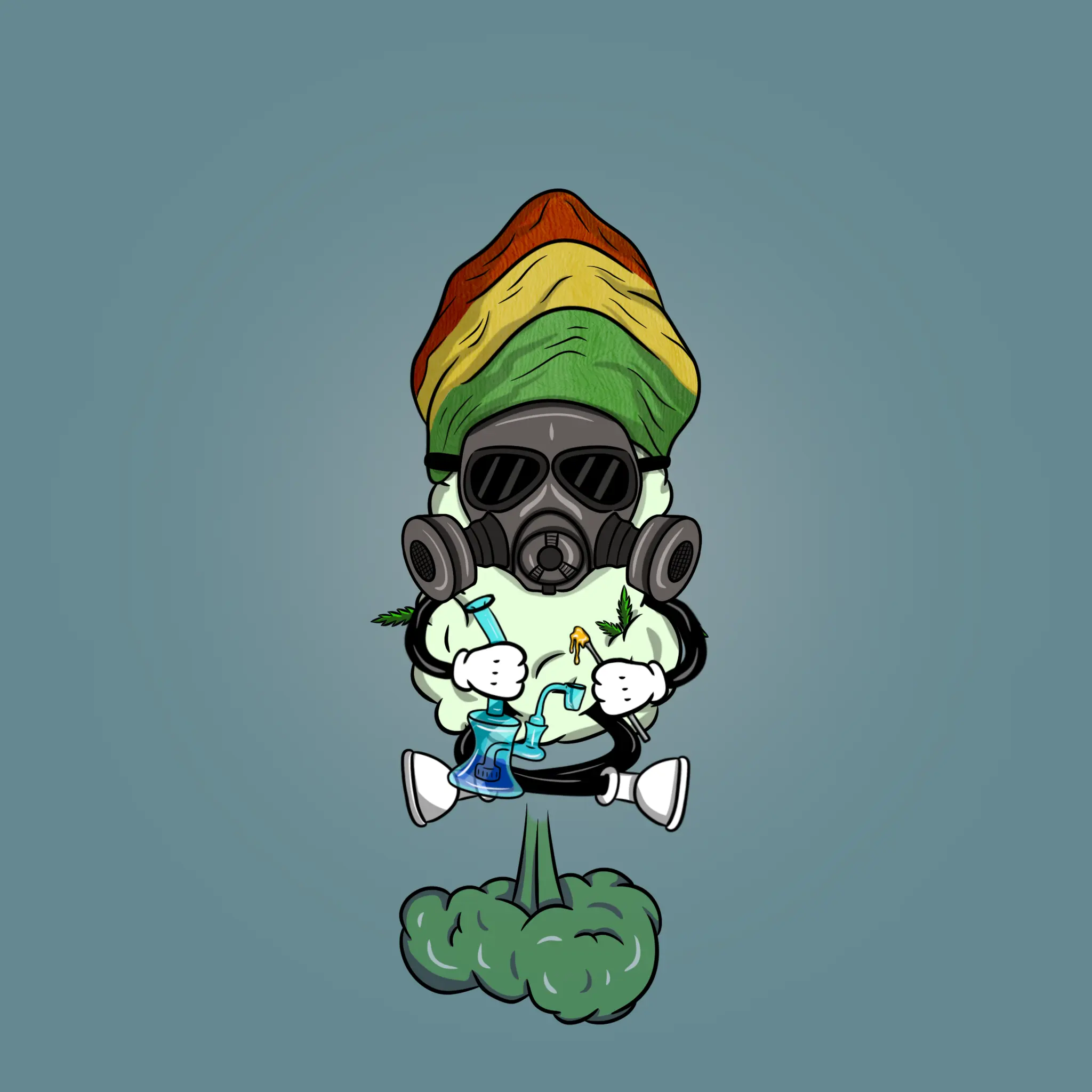 Blazing Budz #454 NFT on Algorand