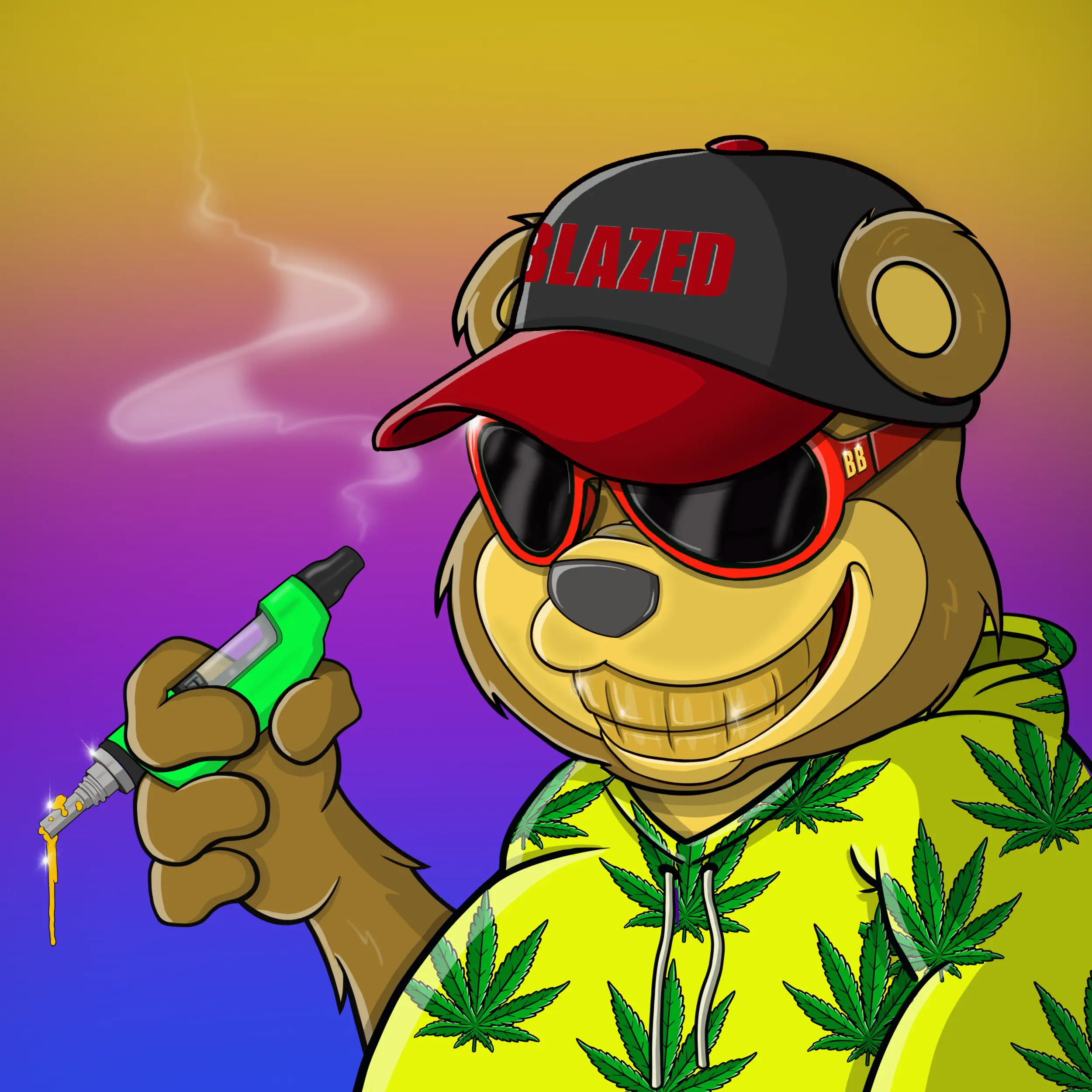 Burnin Bears #556 NFT on Algorand