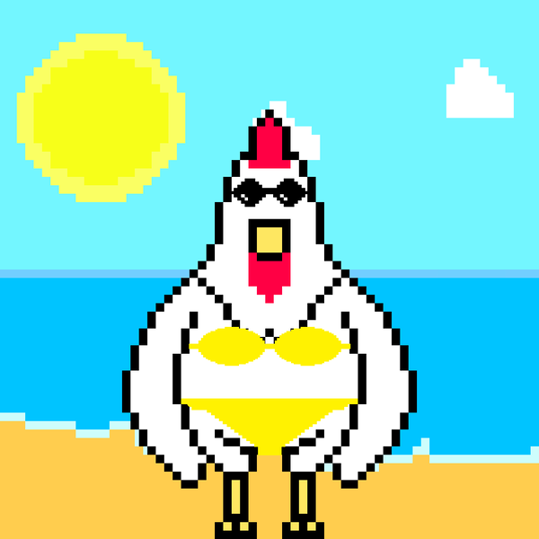 Image of Pixel Chicken #36