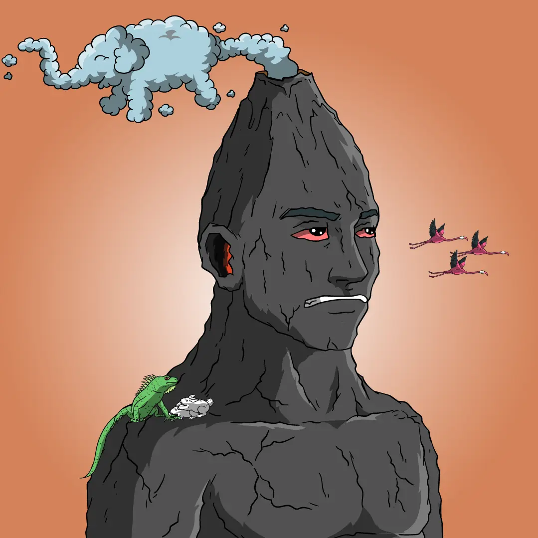 Volcano Boyz #2075 NFT on Algorand