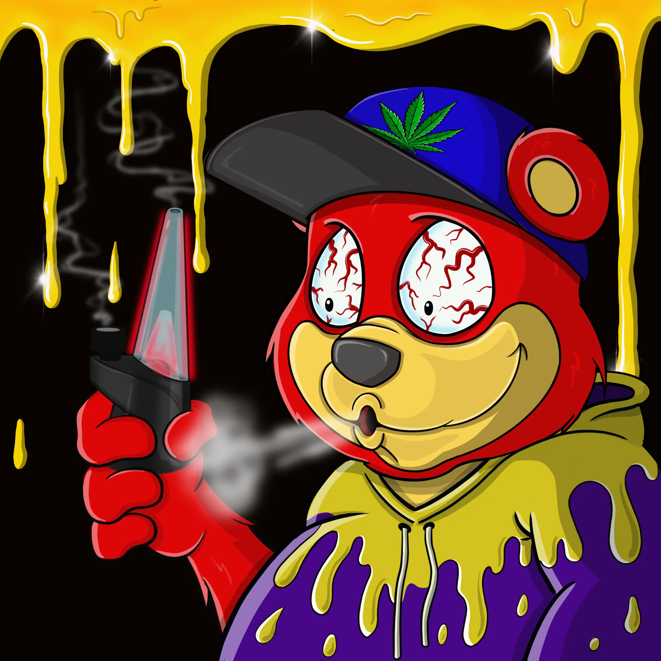 Burnin Bears #1801 NFT on Algorand