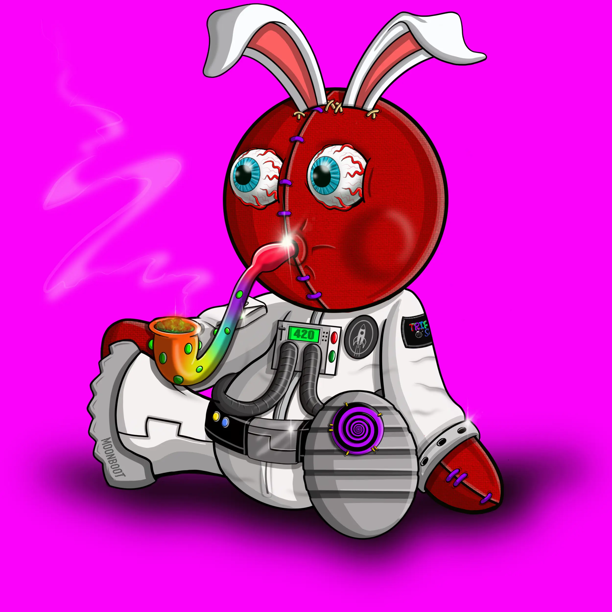 Trippy Stitch #1401 NFT on Algorand