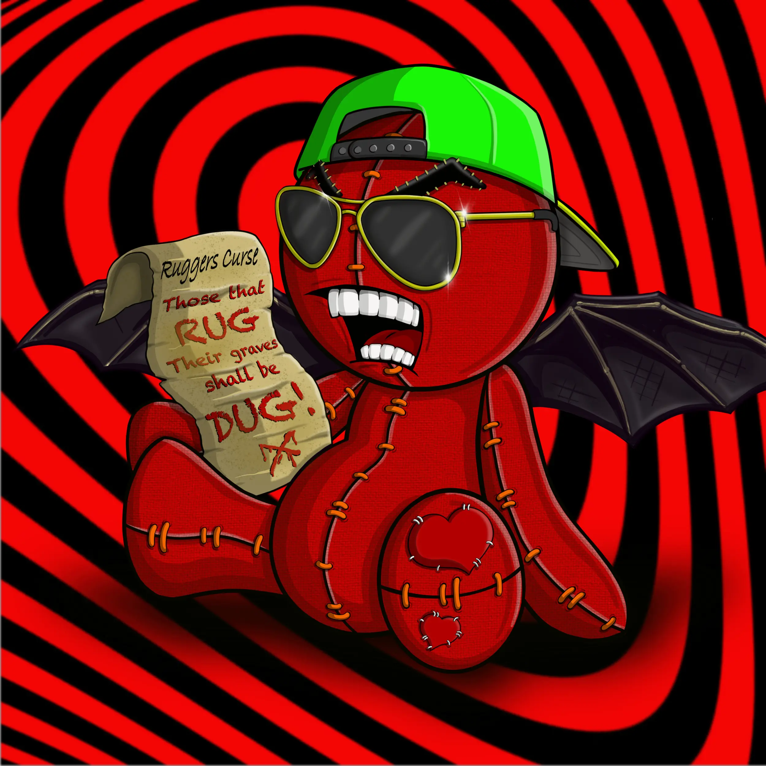 Trippy Stitch #880 NFT on Algorand