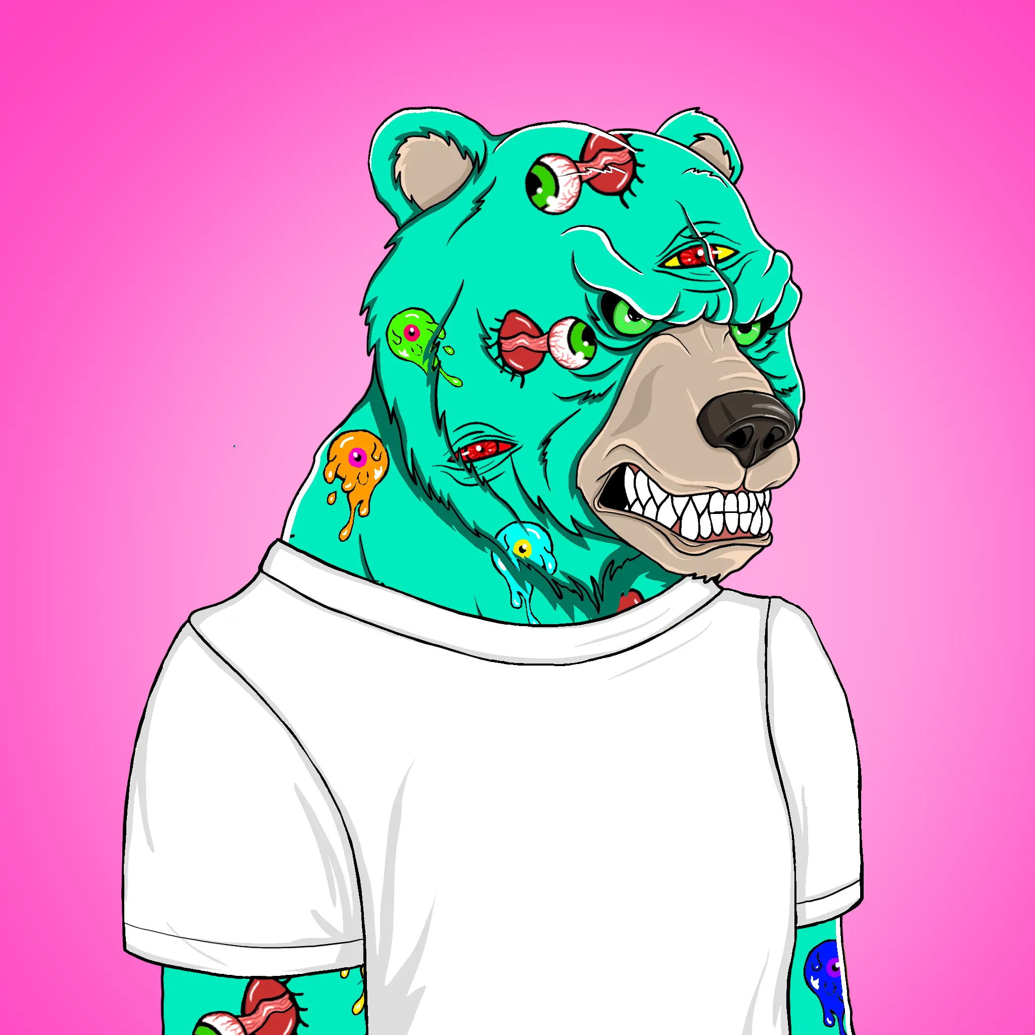 Mad Bears #1352 NFT on Algorand
