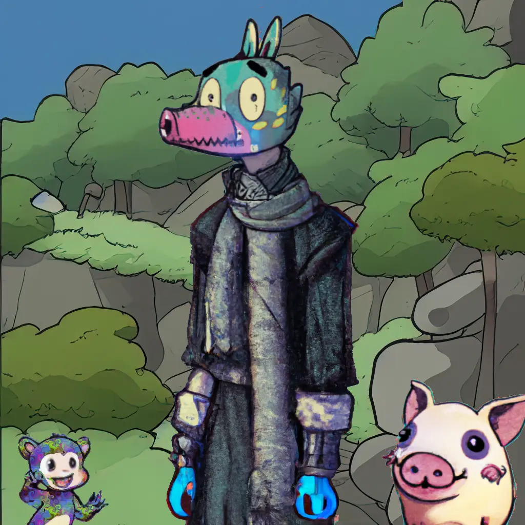 Digicritter Club #326 NFT on Algorand