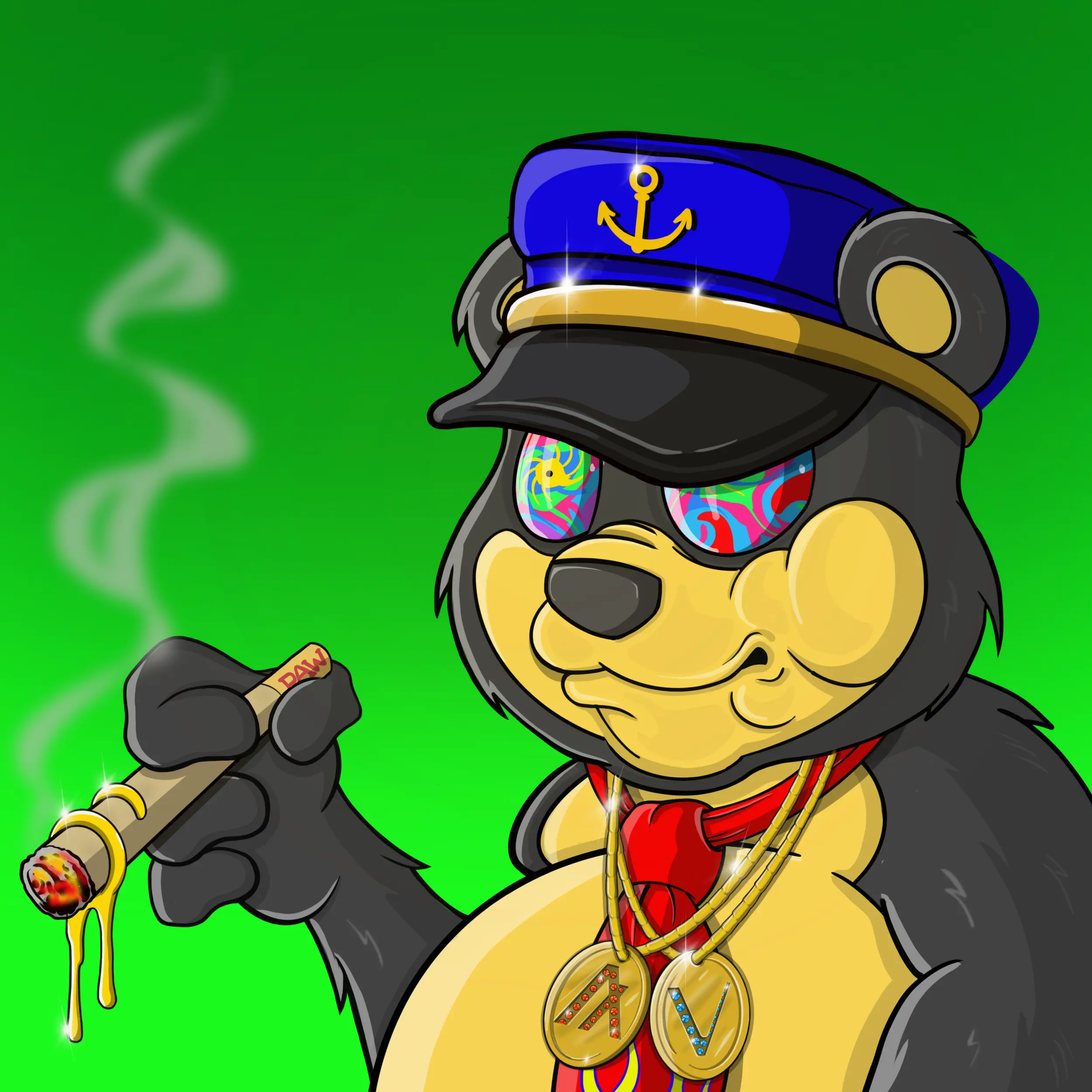 Burnin Bears #924 NFT on Algorand