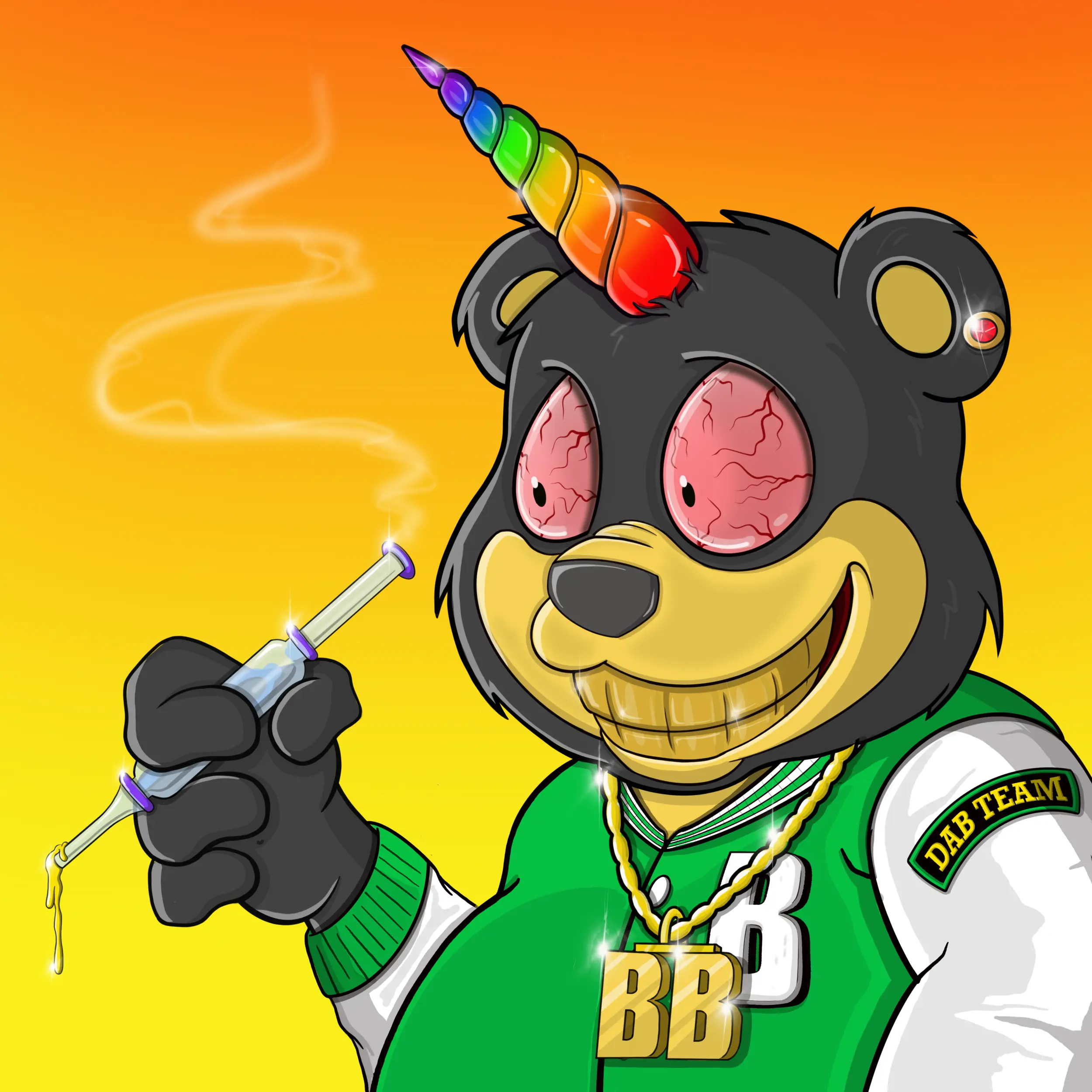 Burnin Bears #658 NFT on Algorand