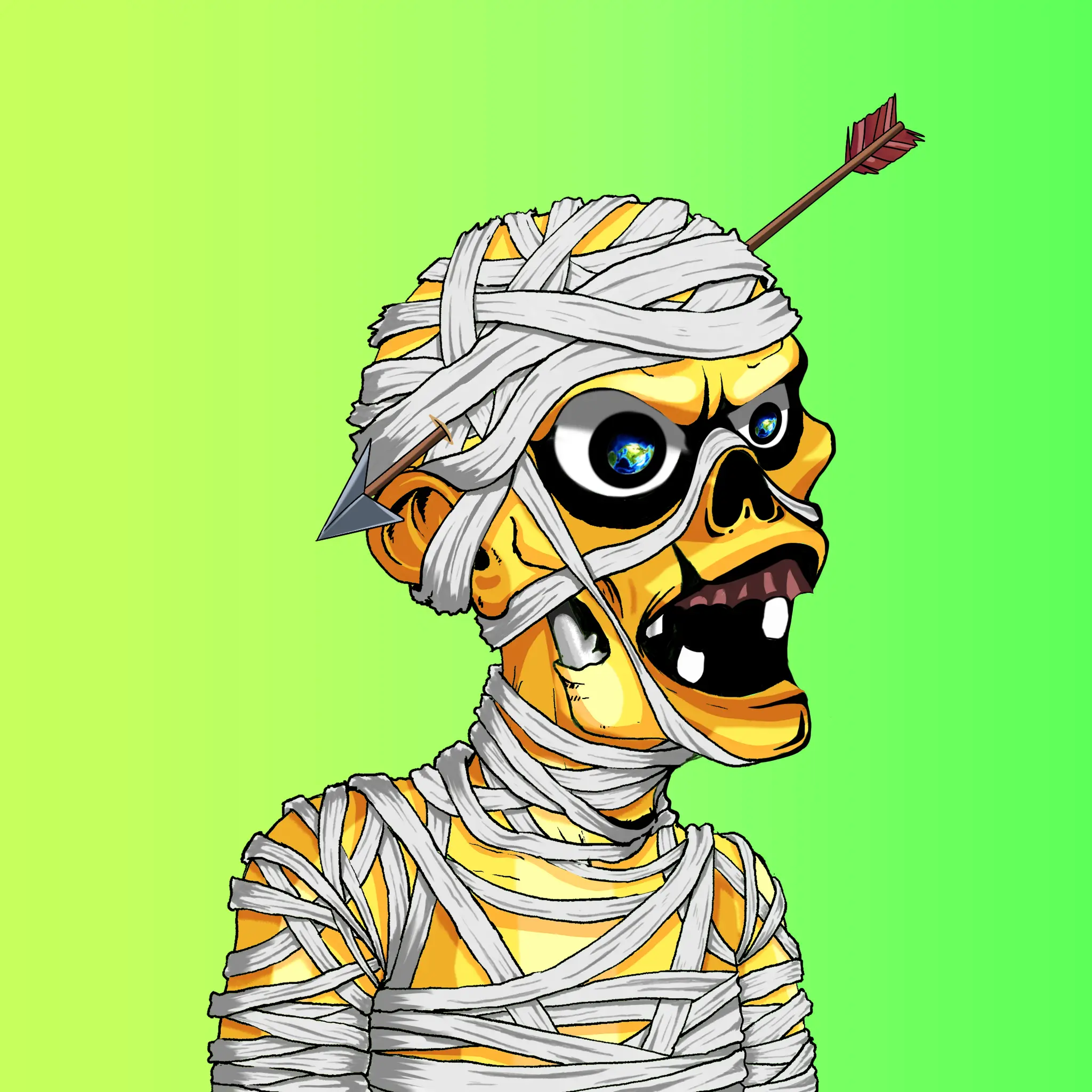 Algo Mummy #1190 NFT on Algorand