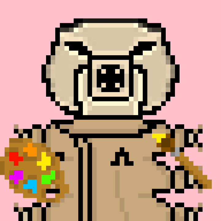 SpaceTots #0061 NFT on Algorand