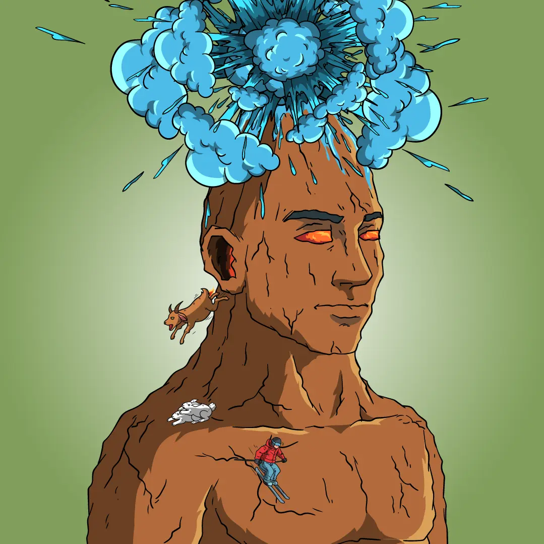 Volcano Boyz #1687 NFT on Algorand