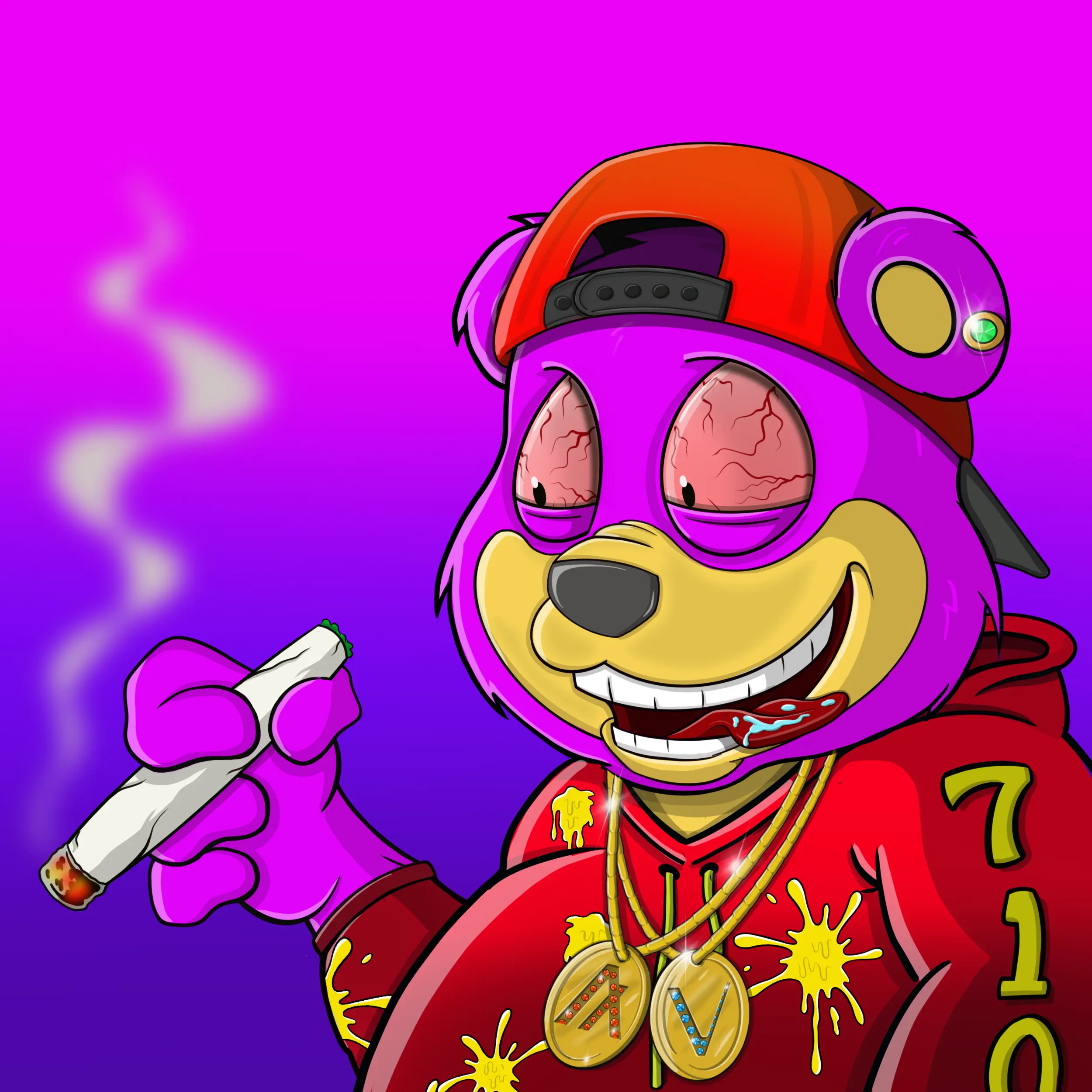 Burnin Bears #409 NFT on Algorand