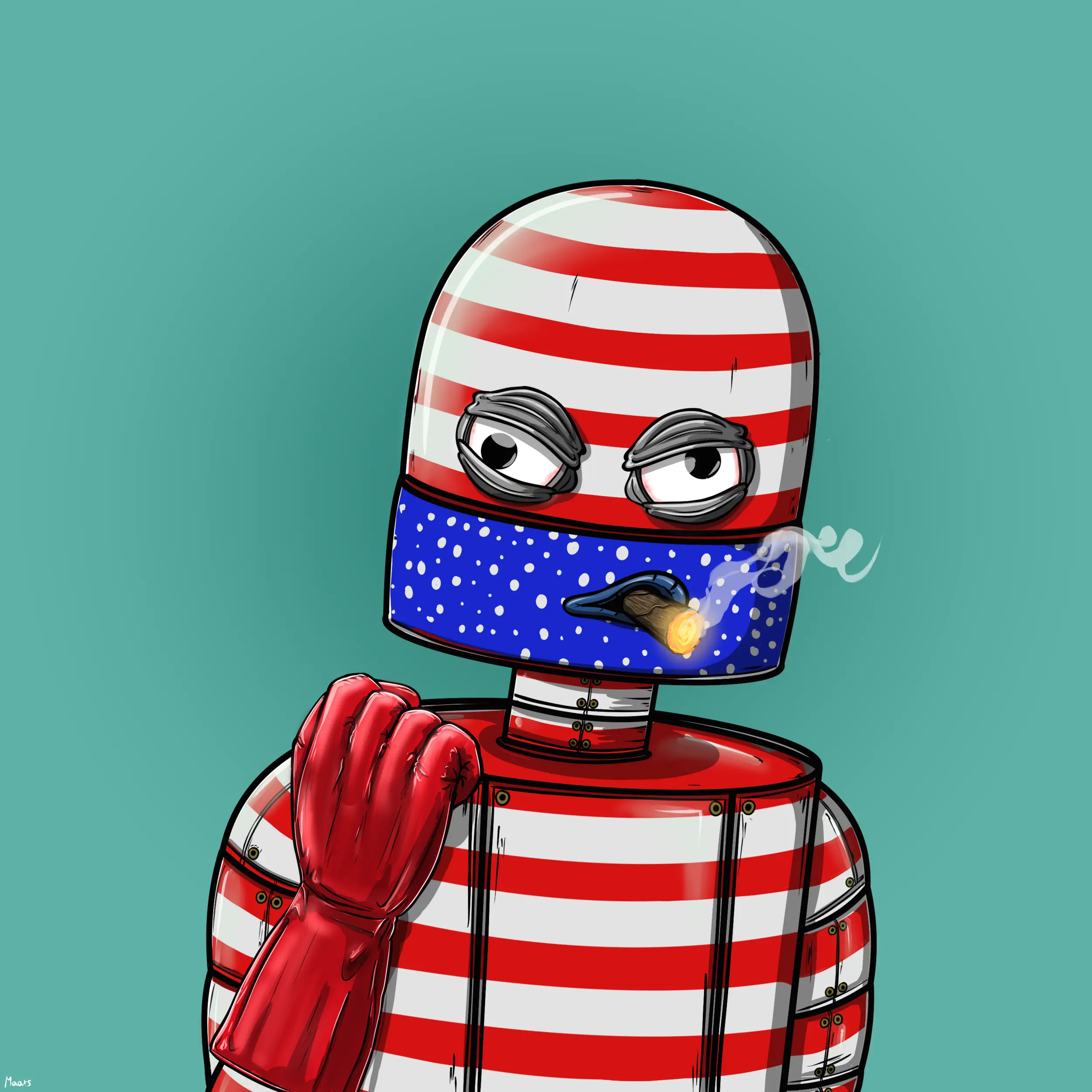Mental Marvin #2123 NFT on Algorand