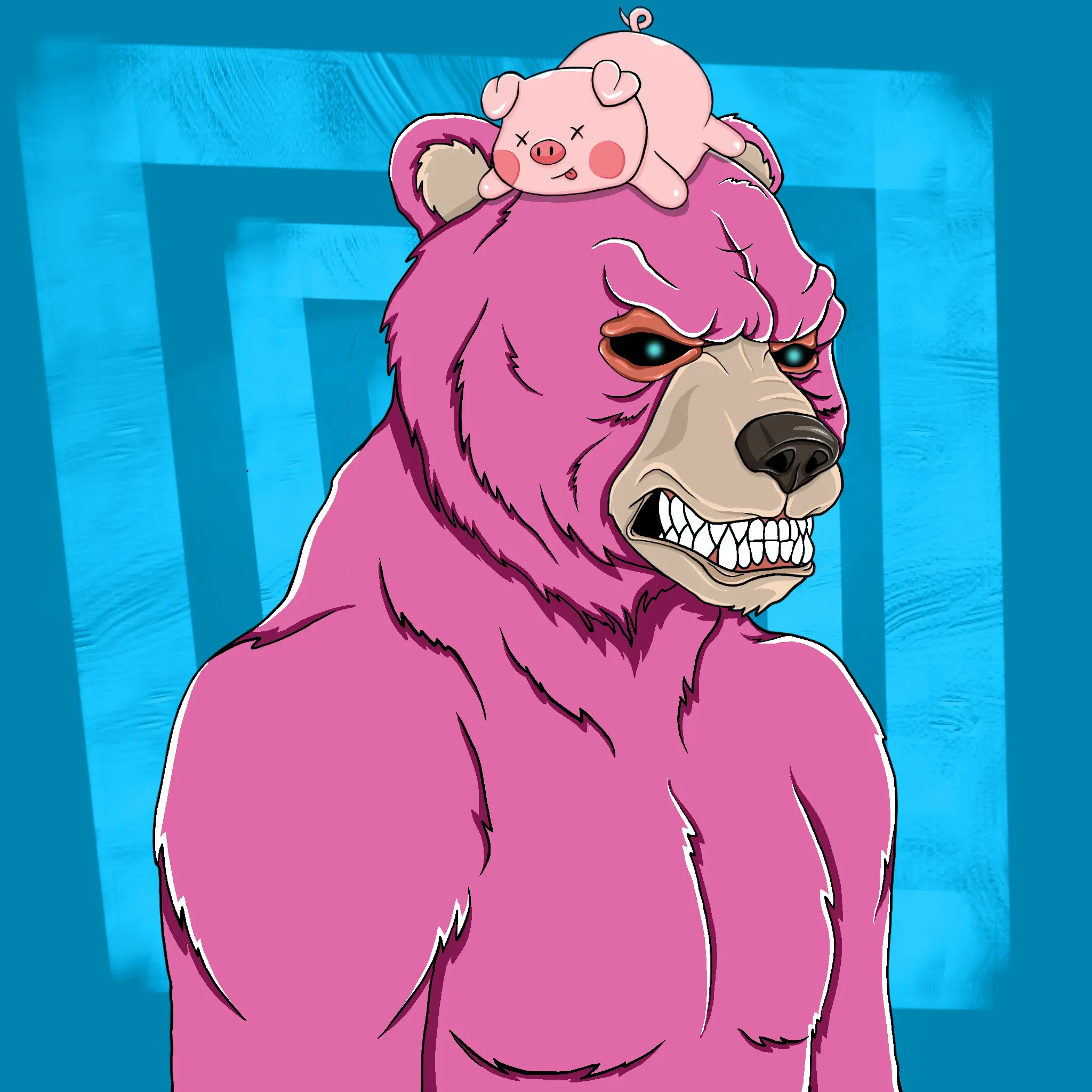 Mad Bears #1419 NFT on Algorand