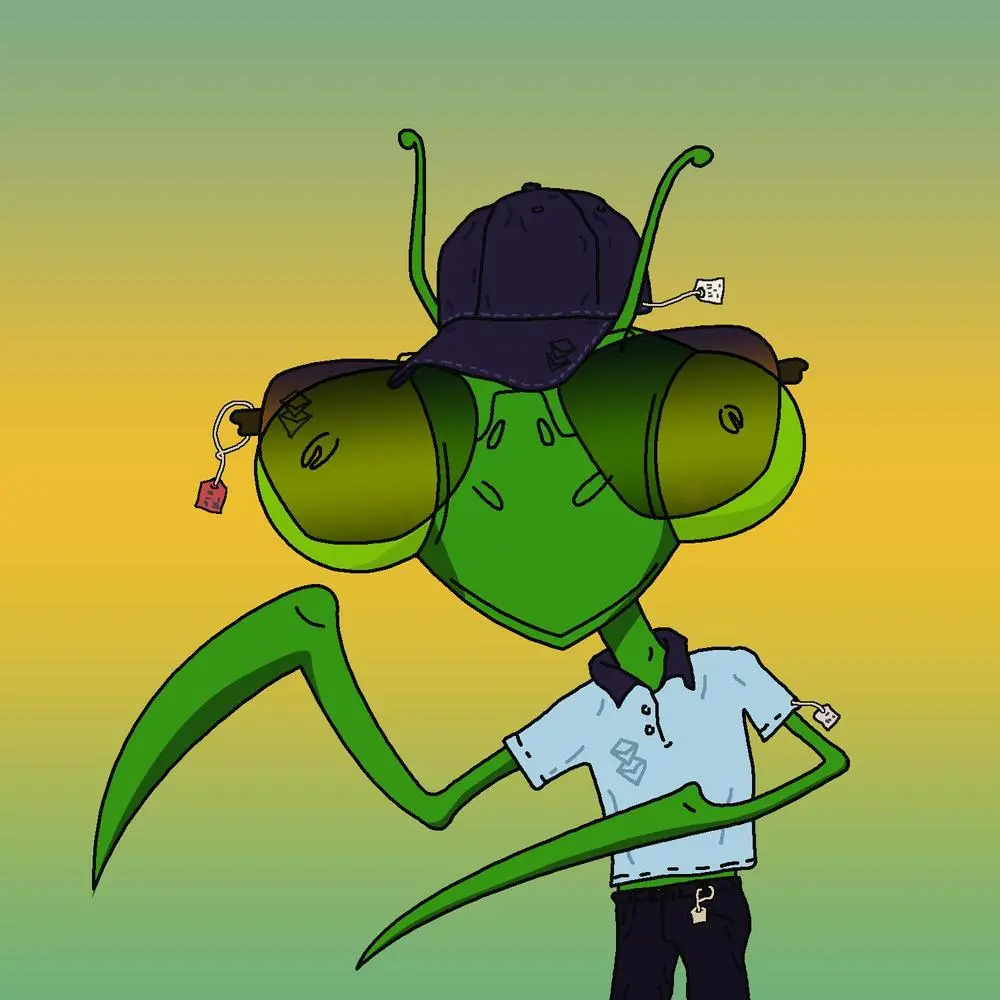 Mystical Mantis #5 NFT on Algorand