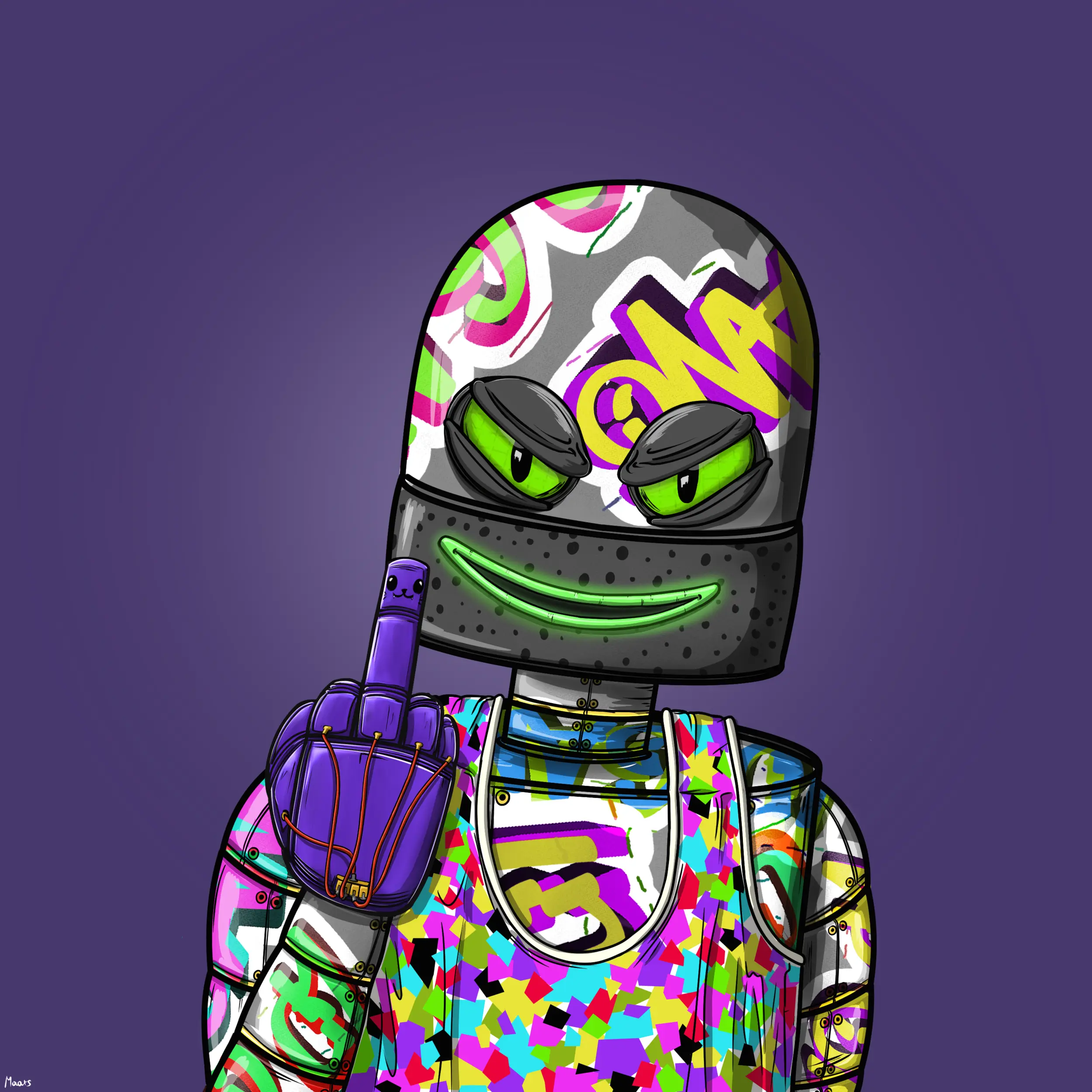 Mental Marvin #761 NFT on Algorand
