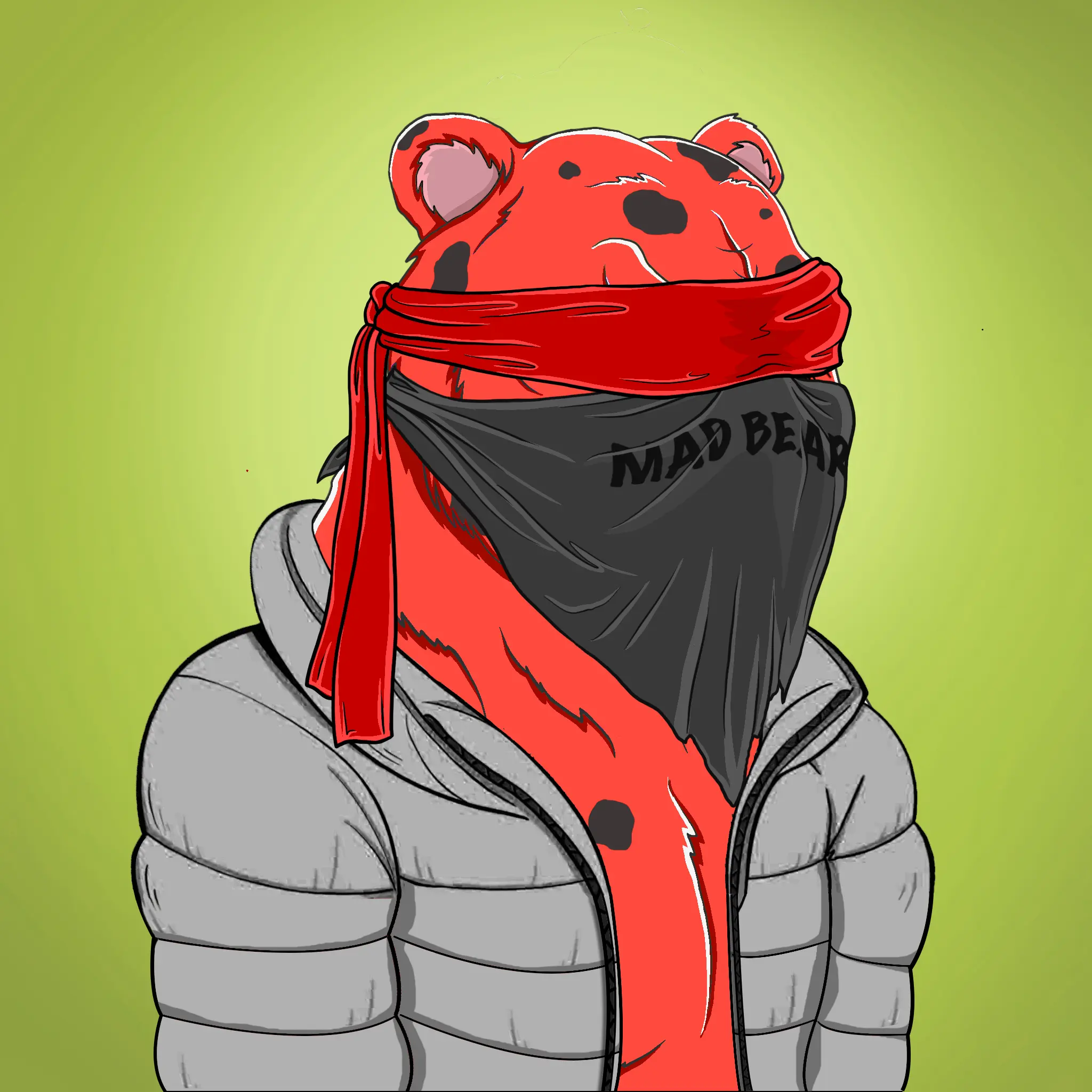Mad Bears #382 NFT on Algorand
