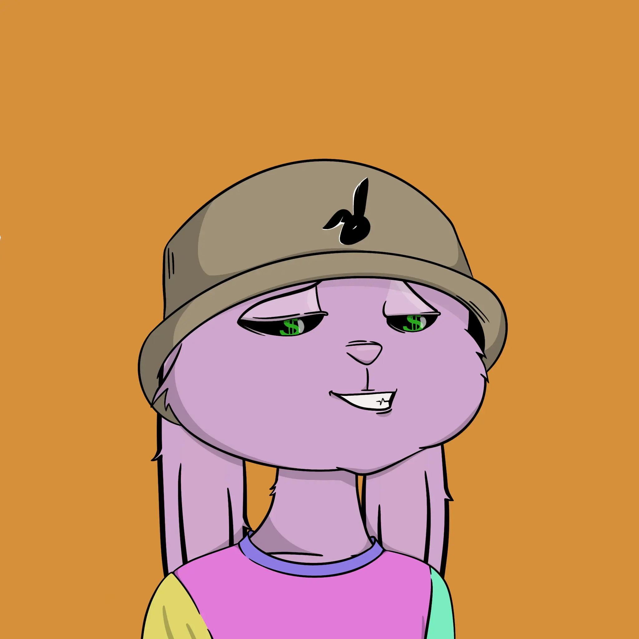 Bad Bunny Society #2807 NFT on Algorand