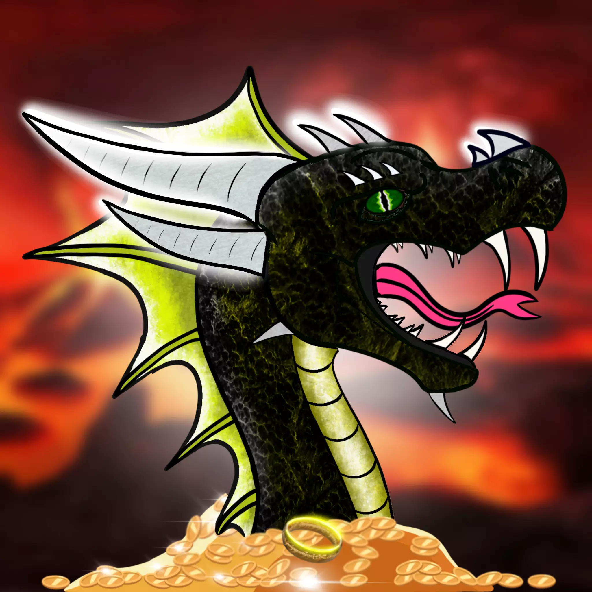 DeFi Dragons #310 NFT on Algorand