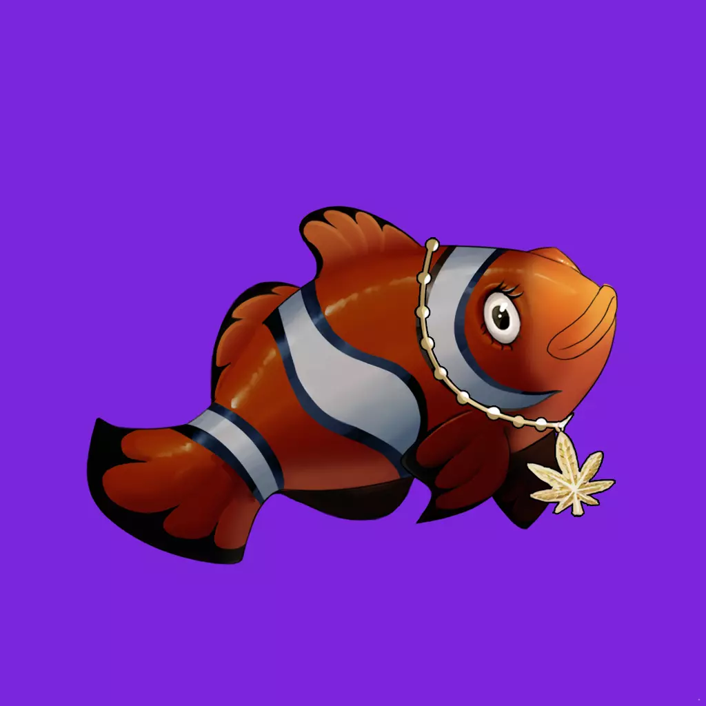 Clown Fish #396 NFT on Algorand