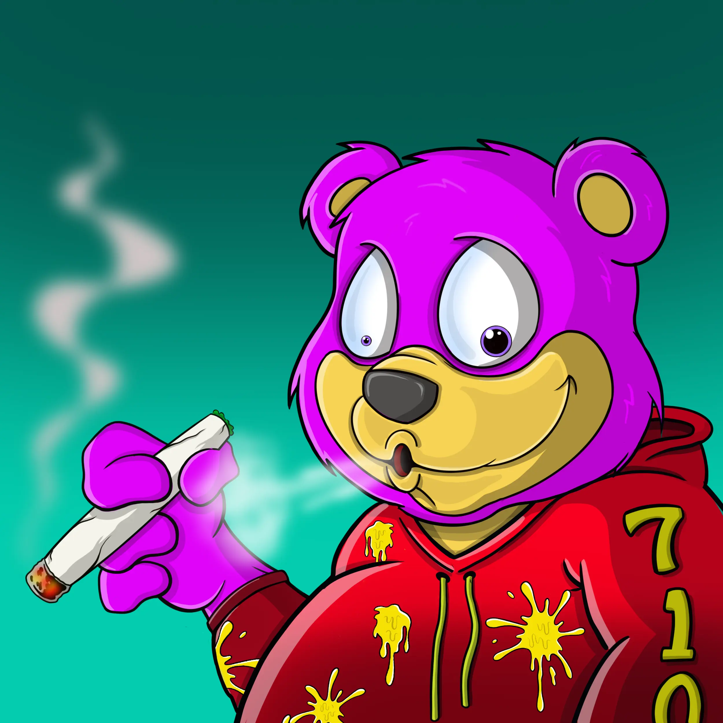 Burnin Bears #464 NFT on Algorand