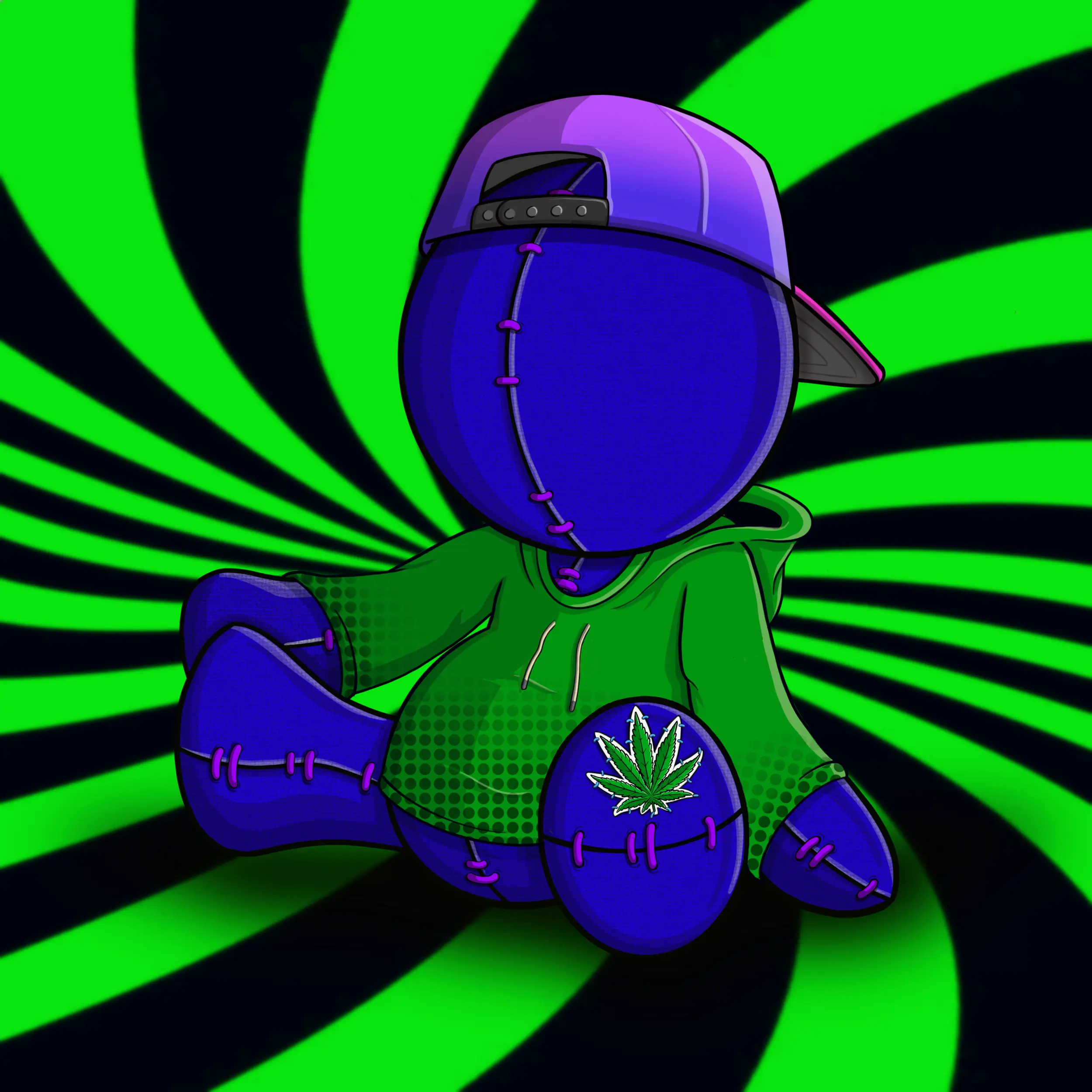 Trippy Stitch #428 NFT on Algorand