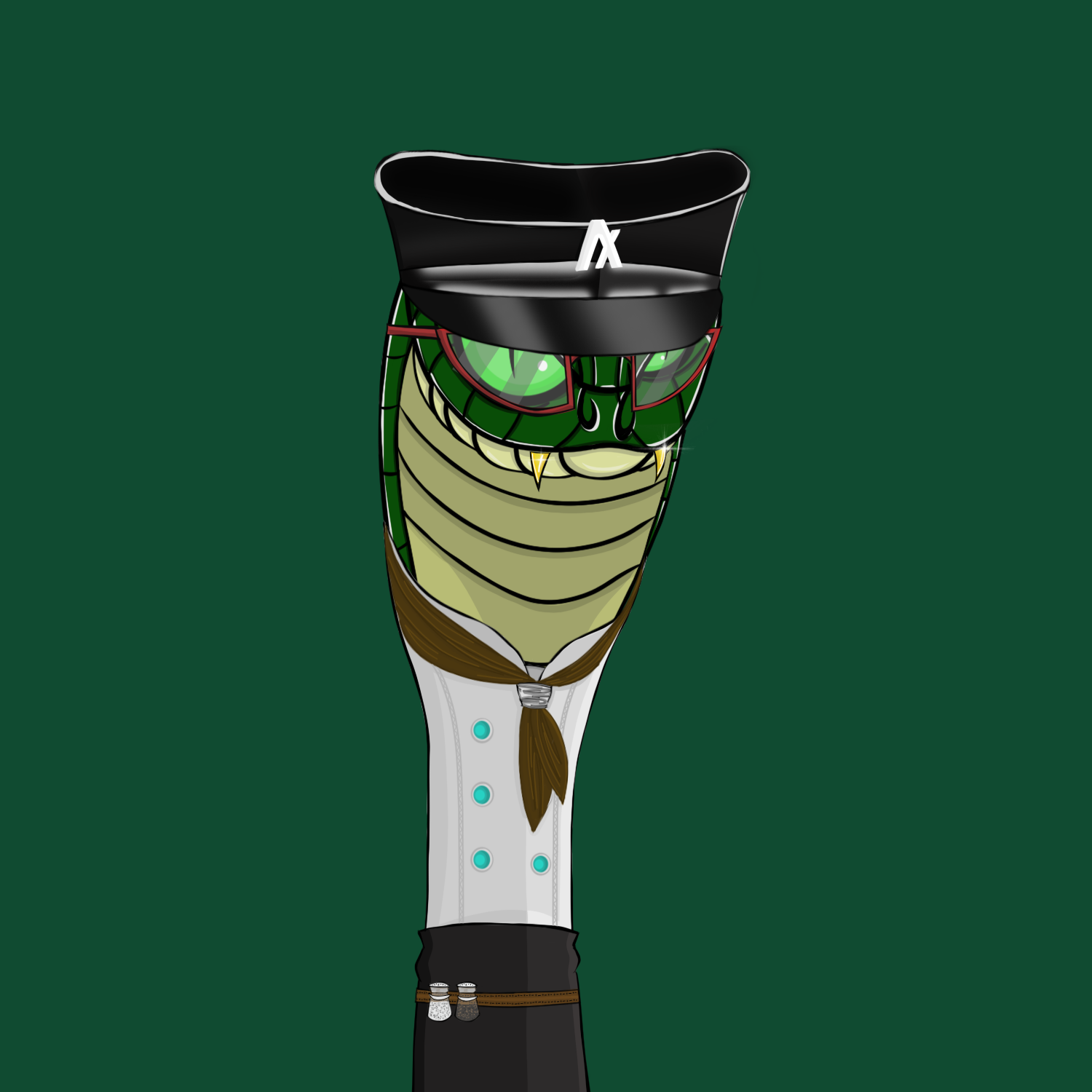 The Snake Cartel #492 NFT on Algorand