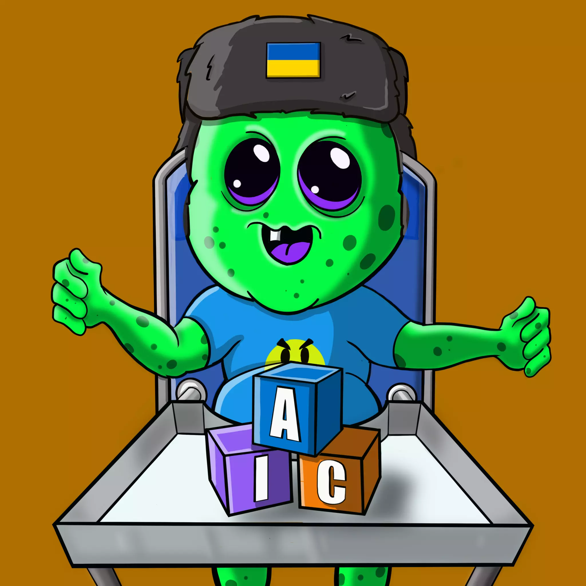 Incognito Alien Club GEN3 #772 NFT on Algorand