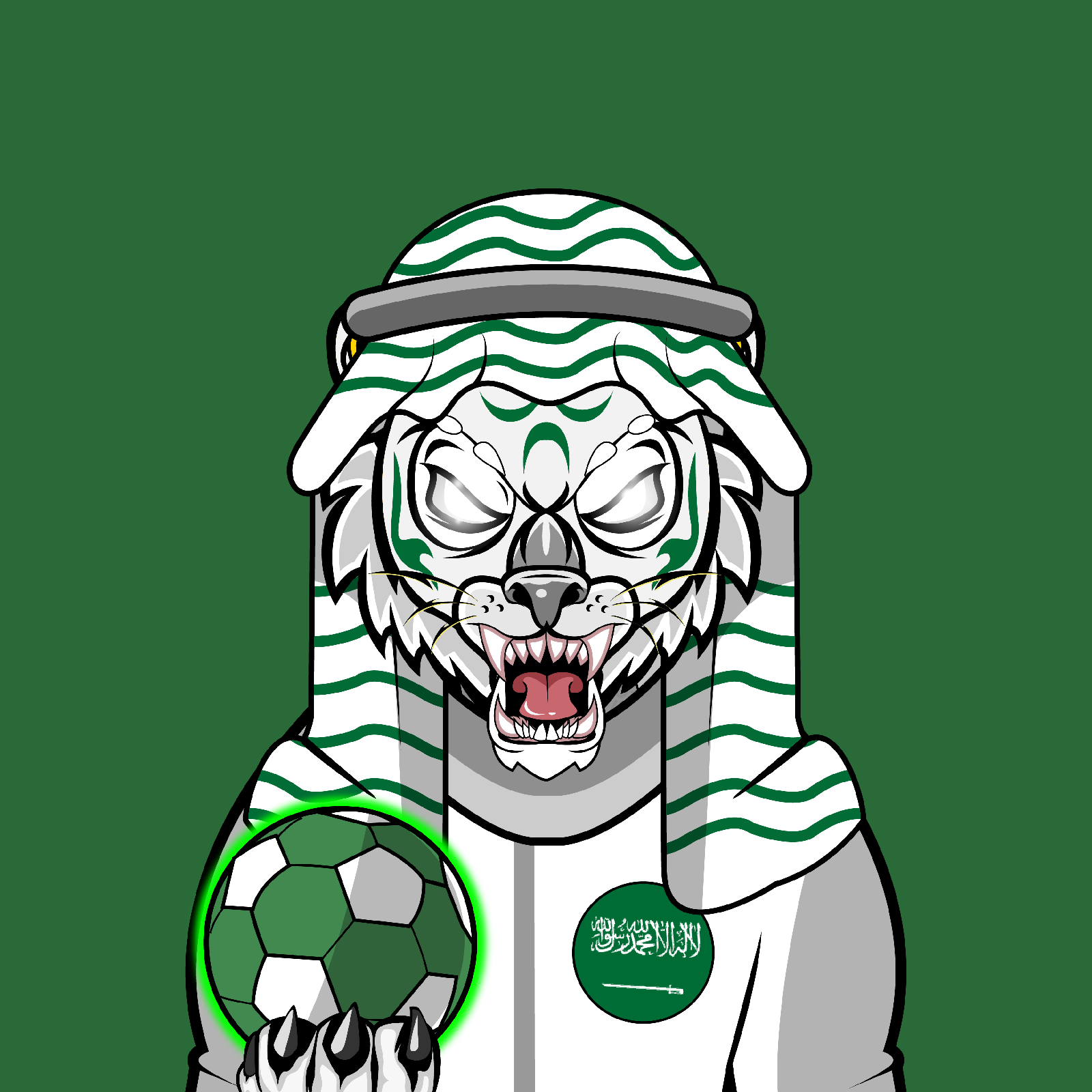 Football TigerChi #2008 NFT on Algorand