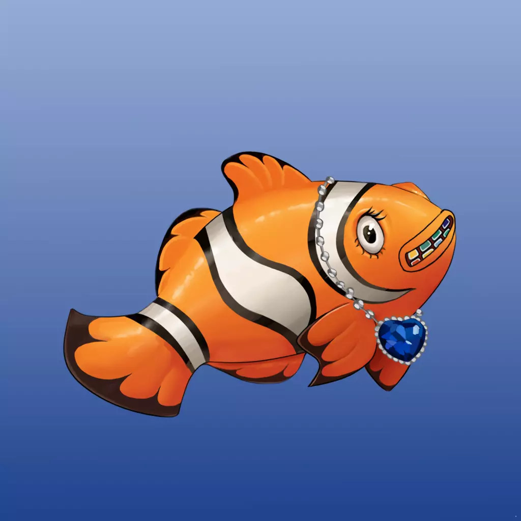 Clown Fish #368 NFT on Algorand