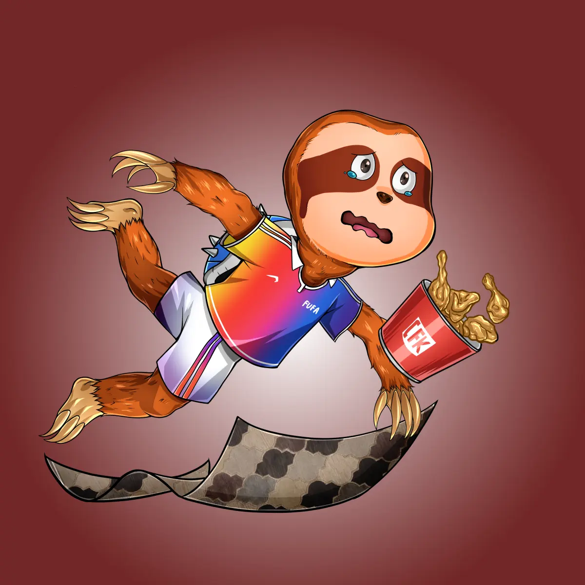 Rug Friends  #486 NFT on Algorand