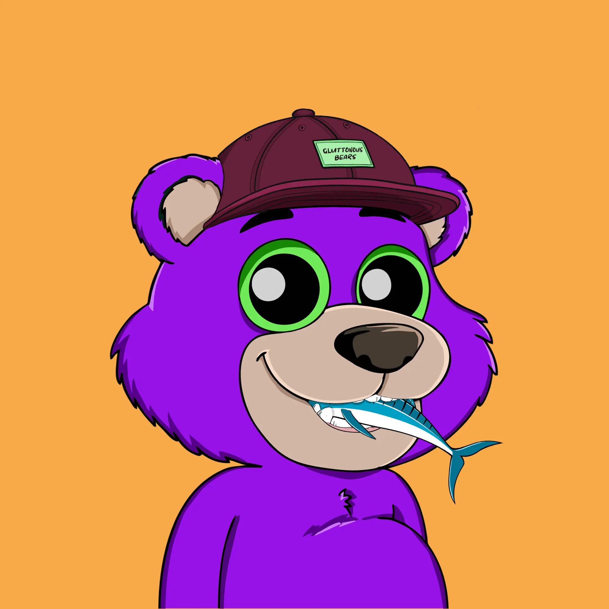 Gluttonous Bears #594 NFT on Algorand