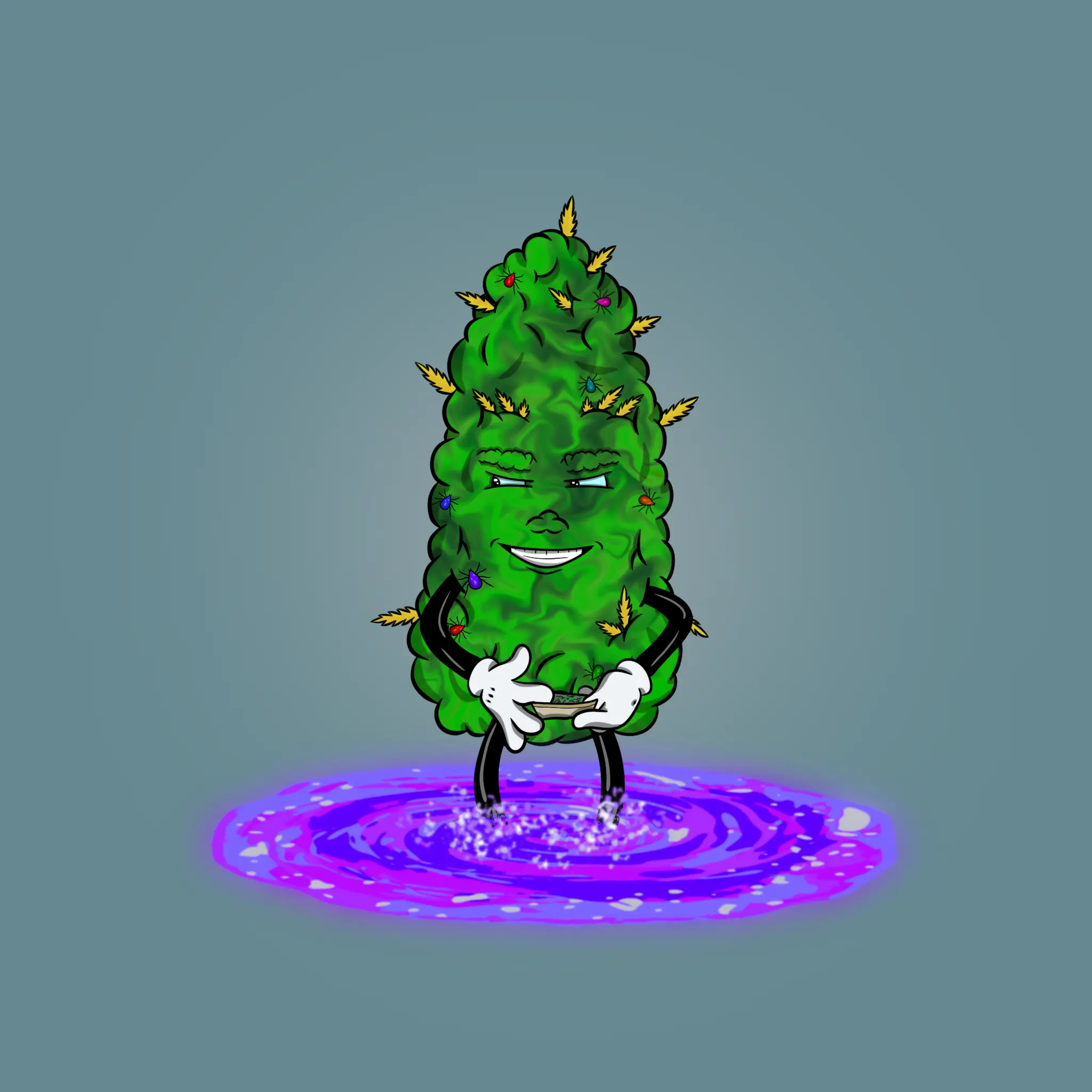 Blazing Budz #341 NFT on Algorand