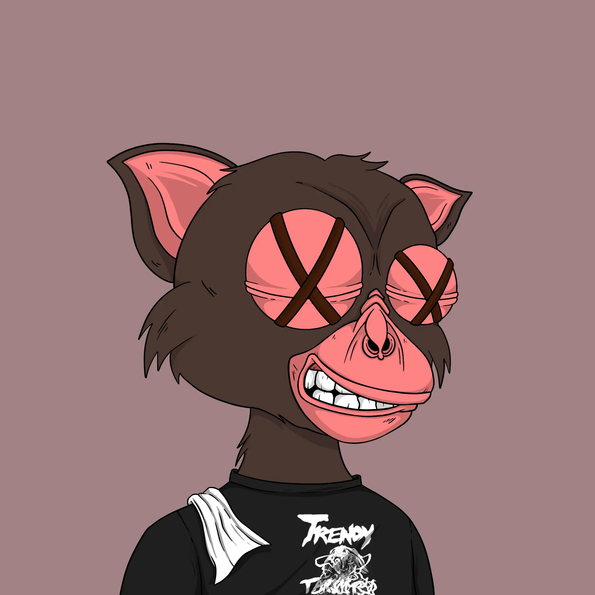 Trendy Tarsier #2919 NFT on Algorand