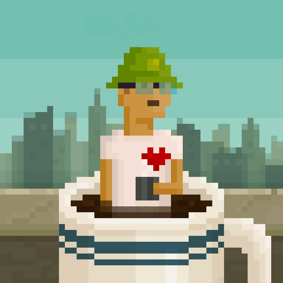 CoffeeBits Bather #0973 NFT on Algorand