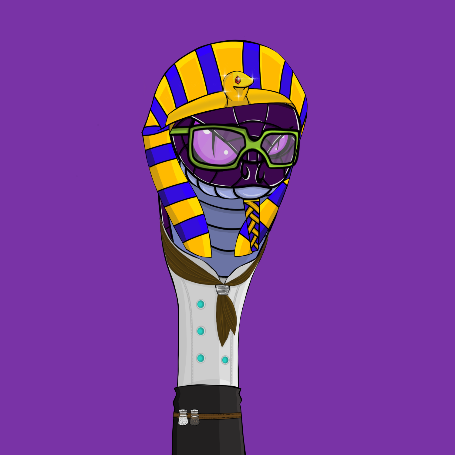 The Snake Cartel #597 NFT on Algorand