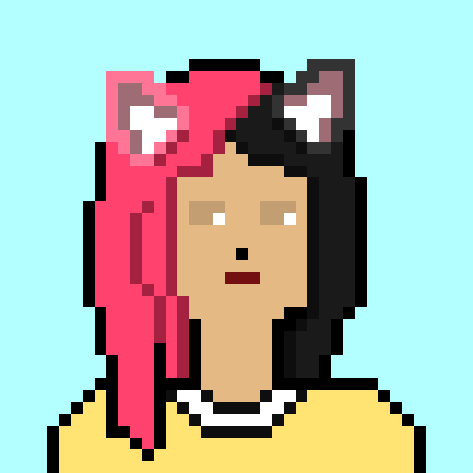 Catgirl Collection #448 NFT on Algorand