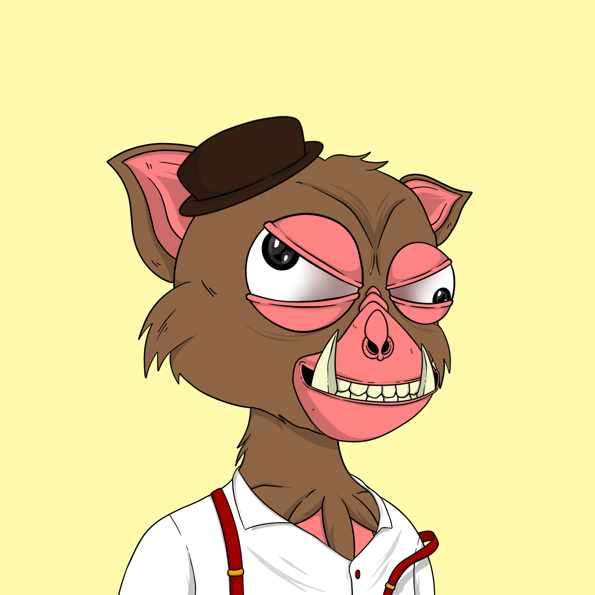 Trendy Tarsier #1980 NFT on Algorand