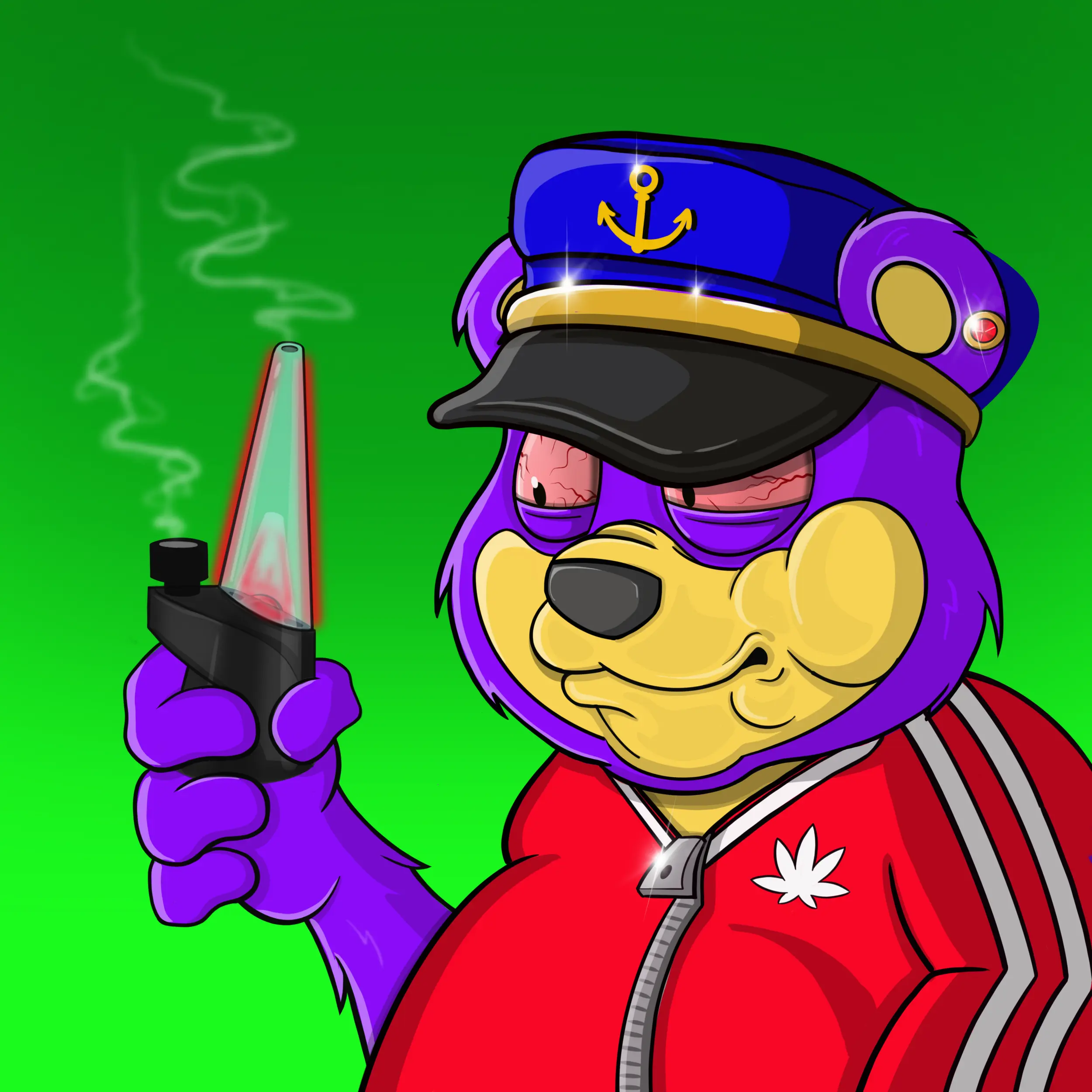 Burnin Bears #505 NFT on Algorand