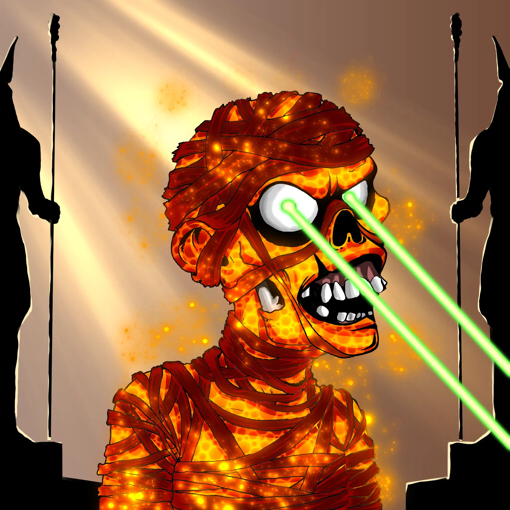 Algo Mummy #1185 NFT on Algorand