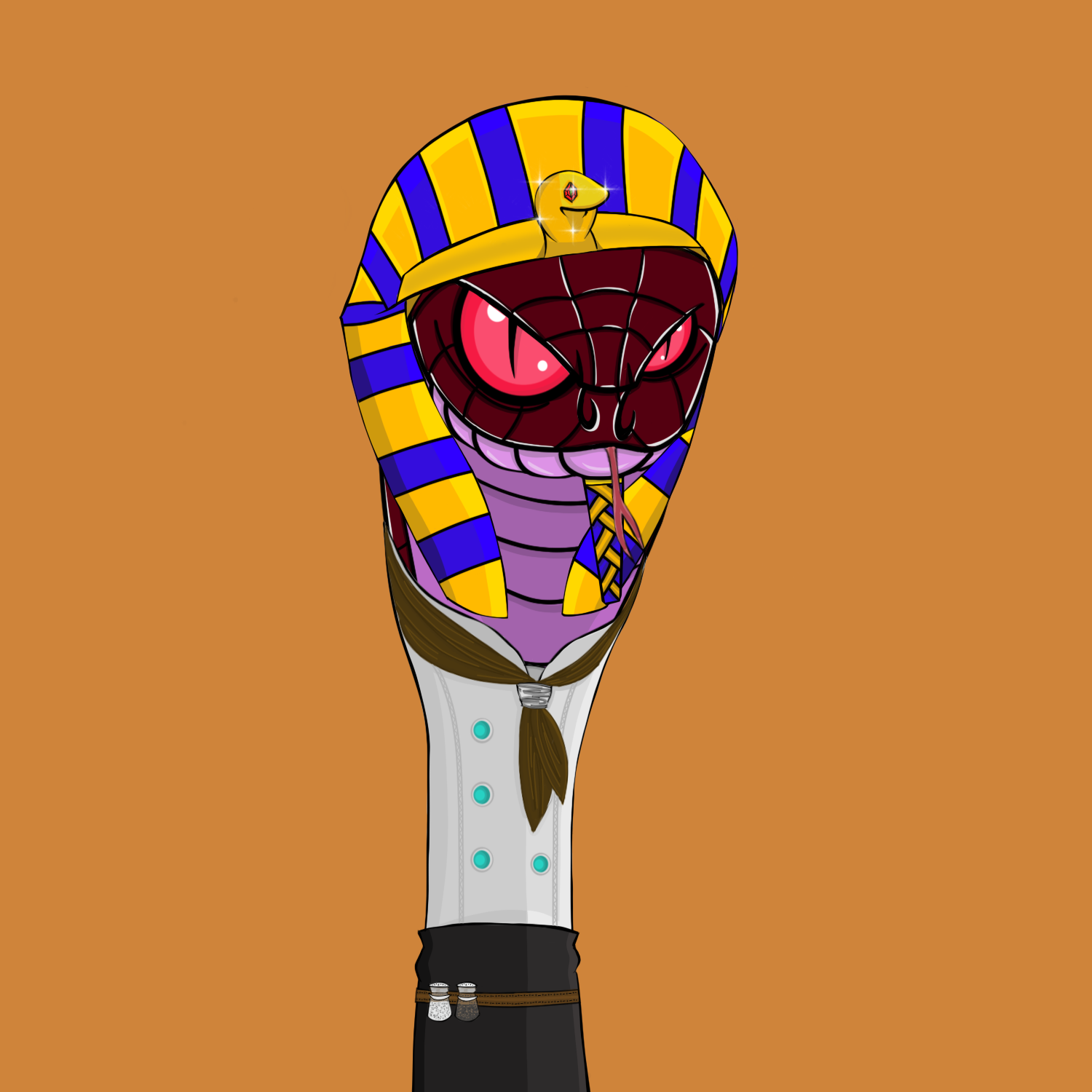 The Snake Cartel #490 NFT on Algorand