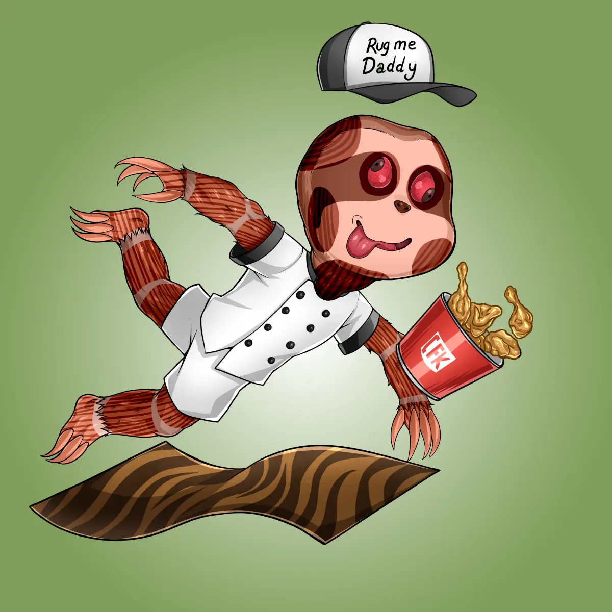 Rug Friends  #1662 NFT on Algorand