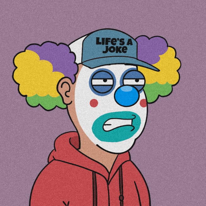 Life's a Joke #63 NFT on Algorand