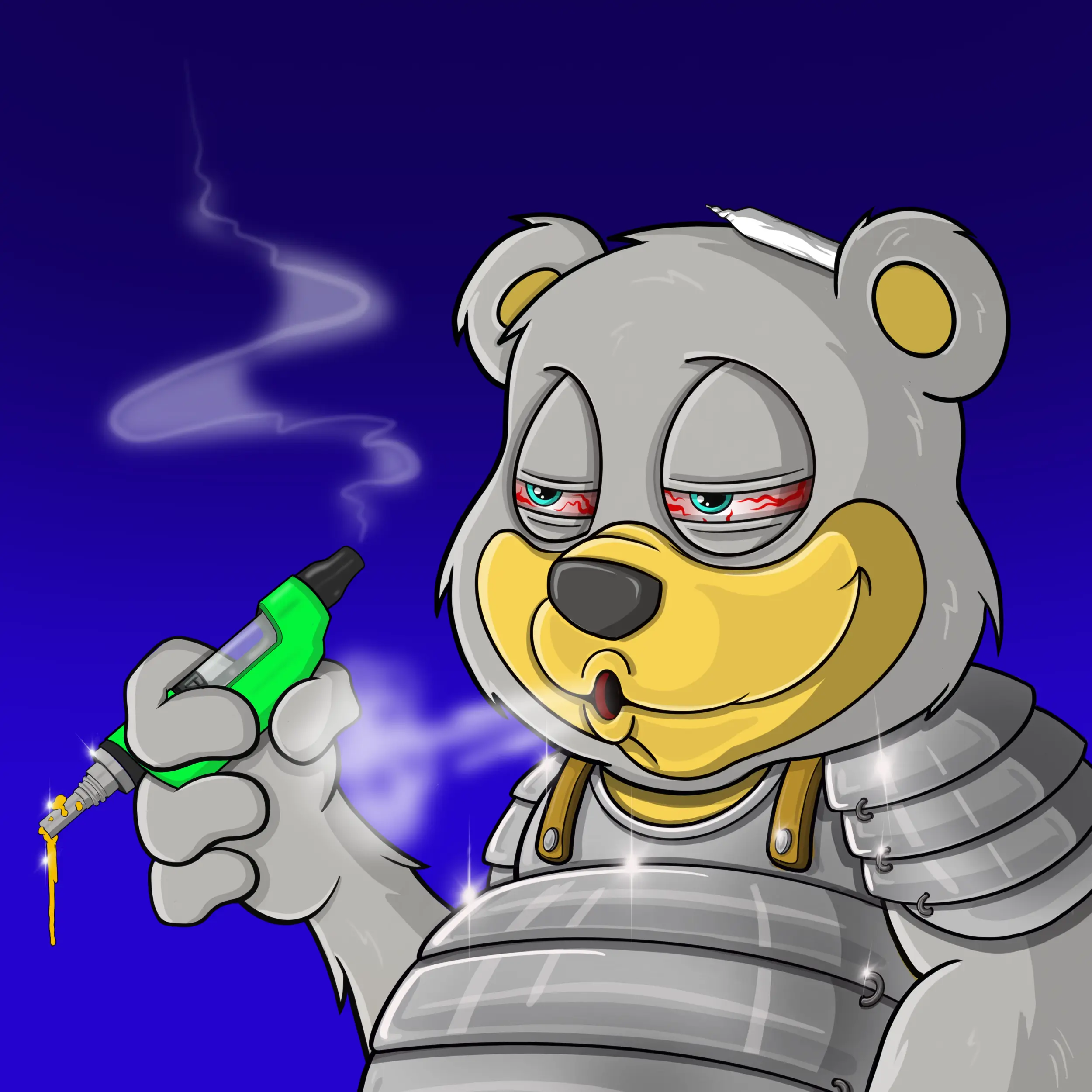 Burnin Bears #796 NFT on Algorand