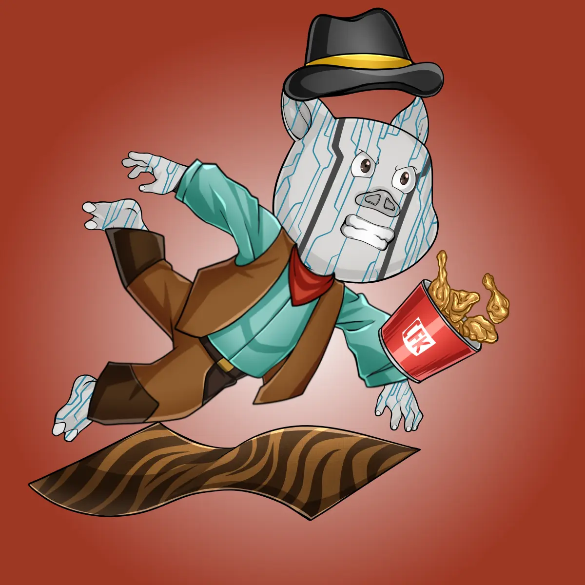 Rug Friends  #3564 NFT on Algorand