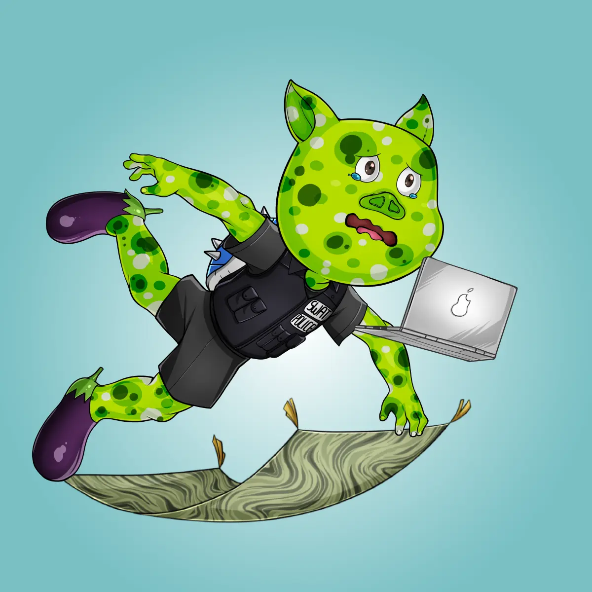 Rug Friends  #1437 NFT on Algorand