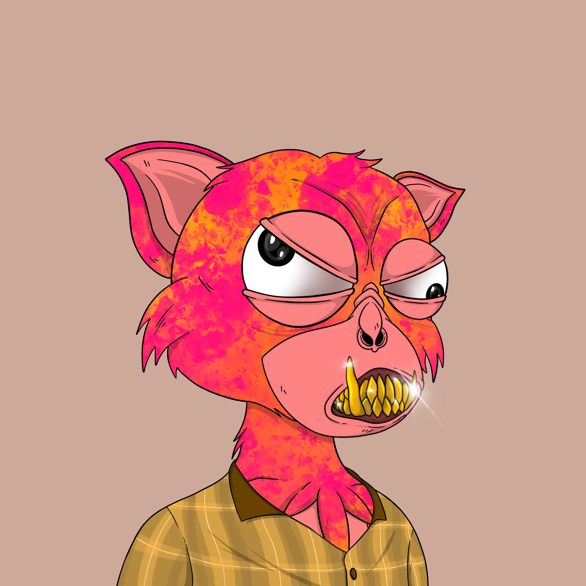 Trendy Tarsier #1914 NFT on Algorand